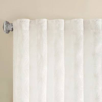 Vera Sheer Embroidered Window Panel