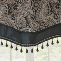18"x50" Valerie Jacquard Window Valance -Madison Park Shop GUEST 09ad2f9d 5fa0 4526 8c83 d046de9646fd