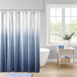 Maris Ombre Printed Seersucker Shower Curtain 9 Maris Ombre Printed Seersucker Shower Curtain -Madison Park Shop GUEST 18319f3e c7ac 40d9 980e 21bbbcf54942