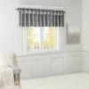 26"x50" Lillian Faux Silk Twisted Tab Valance With Beads 11 26"x50" Lillian Faux Silk Twisted Tab Valance With Beads -Madison Park Shop GUEST 1cddb403 1e17 44c0 a14e b901d0cbef52