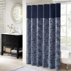 Paisley Jacquard Polyester Shower Curtain 13 Paisley Jacquard Polyester Shower Curtain -Madison Park Shop GUEST 279de577 f73e 4791 8ef3 1ae1cf15d5e6