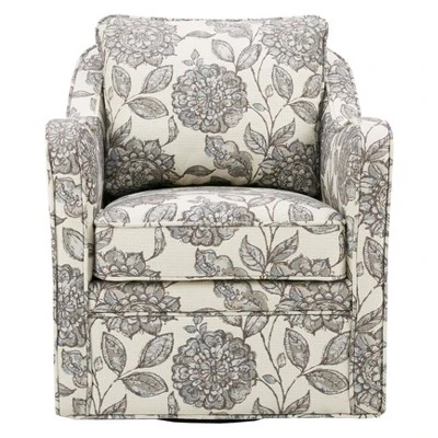 Mitchell Wide Seat Swivel Armchair - Madison Park 2 Mitchell Wide Seat Swivel Armchair - Madison Park - Image 2