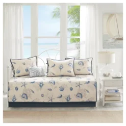 Blue Rockaway Daybed Cover Set (75x39") 6pc