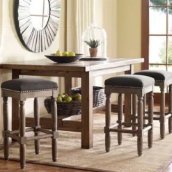 Set Of 2 26" Lynton Counter Height Barstools