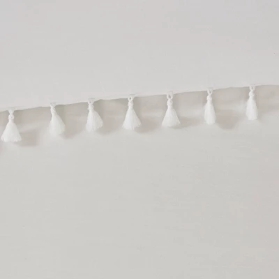 3pc Full/Queen Sula Cotton Comforter Set Ivory 3 3pc Full/Queen Sula Cotton Comforter Set Ivory - Image 3