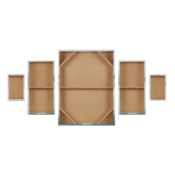 (Set Of 5) Glistening Marble Gel Coat Canvas Sand Decorative Wall Art Set Blue 9 (Set Of 5) Glistening Marble Gel Coat Canvas Sand Decorative Wall Art Set Blue -Madison Park Shop GUEST 52eedb62 21c9 4793 a61b 81b2e6ccf4db