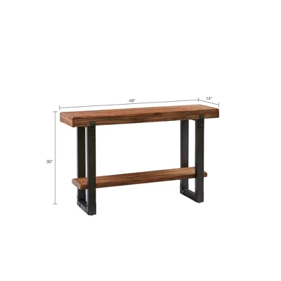 Nico Console Table - Chestnut 5 Nico Console Table - Chestnut - Image 5