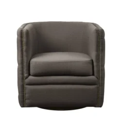 Milton Swivel Chair Gray -Madison Park Shop GUEST 6300c28f 521b 436c bfd2 9aa2f23f8228