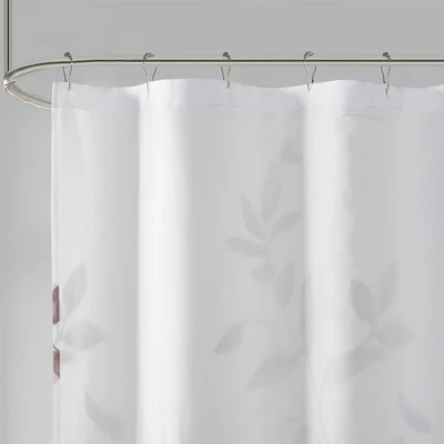 Rosalie Burnout Printed Shower Curtain 2 Rosalie Burnout Printed Shower Curtain - Image 2