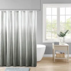 Maris Ombre Printed Seersucker Shower Curtain 8 Maris Ombre Printed Seersucker Shower Curtain -Madison Park Shop GUEST 9c9acda5 b003 41cc a76a af69c49d5bf3