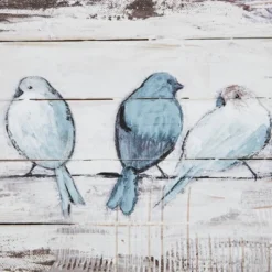30" X 12" Perched Birds Hand Painted Wood Plank White/Gray 7 30" X 12" Perched Birds Hand Painted Wood Plank White/Gray -Madison Park Shop GUEST a61d6deb 3b44 45ac 9fa2 7718687b8483