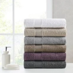 6pc Luxor Cotton Bath Towel Set -Madison Park Shop GUEST bd501f95 b6dd 4103 9334 cfd5f8bf17fa