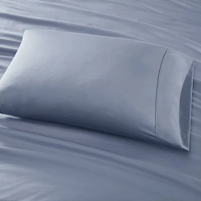 525 Thread Count Solid Cotton Blend Sheet Set 3 525 Thread Count Solid Cotton Blend Sheet Set - Image 3