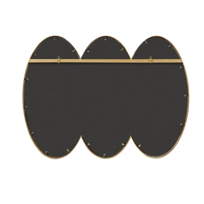 Eclipse Gold Trio Wall Mirror Gold - Madison Park 3 Eclipse Gold Trio Wall Mirror Gold - Madison Park - Image 3