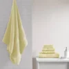 6pc Roman Super Soft Cotton Quick Dry Bath Towel Set Yellow - Madison Park -Madison Park Shop GUEST d034ccd7 7569 4682 88bc 667c8f0203f7