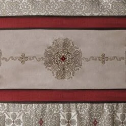 Perry Embroidered Shower Curtain Red 5 Perry Embroidered Shower Curtain Red -Madison Park Shop GUEST db4e72d2 8225 4d98 a2bf a3078f9ff62c