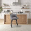 Powell Swivel Counter Height Barstool Gray -Madison Park Shop GUEST edf0b20f a680 4d00 a092 5c359d29f48c