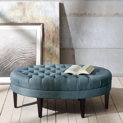 Matthew Surfboard Tufted Ottoman 1 Matthew Surfboard Tufted Ottoman