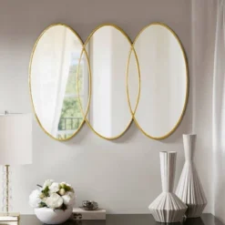 Eclipse Gold Trio Wall Mirror Gold - Madison Park 8 Eclipse Gold Trio Wall Mirror Gold - Madison Park -Madison Park Shop GUEST f43859bc 1fca 49c2 8e05 9b2d19ac7bed