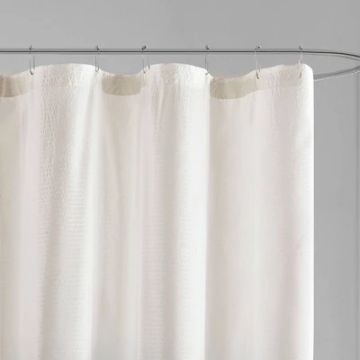 Maris Ombre Printed Seersucker Shower Curtain Taupe 1 Maris Ombre Printed Seersucker Shower Curtain Taupe
