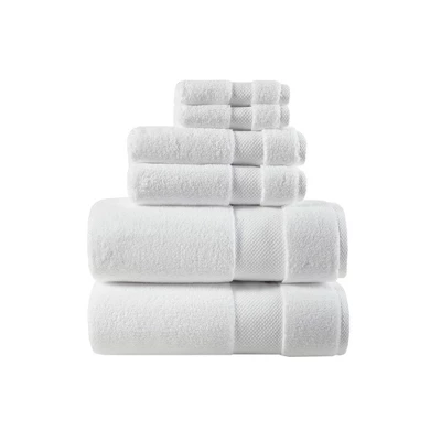 6pc Splendor Cotton Bath Towel Set - Madison Park 10 6pc Splendor Cotton Bath Towel Set - Madison Park - Image 10